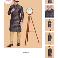 Premium Men's Kurta & Pajama for Wedding & Festive Wear | SNA-MKP12172