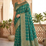 Handwork Heritage Saree with Blouse Piece for Premium Ethnic and Traditional Wear | ROOP-8449