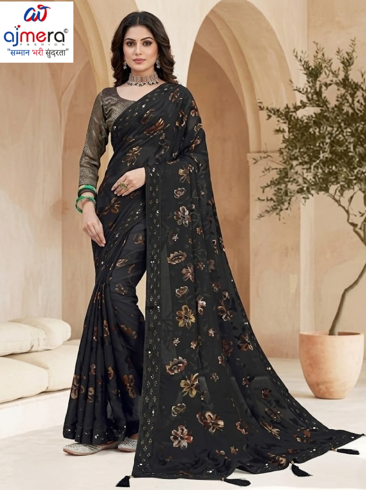 Trendy Printed Saree with Blouse Piece for Women’s Ethnic Wardrobe  | RDD-YUKTI VOL-56