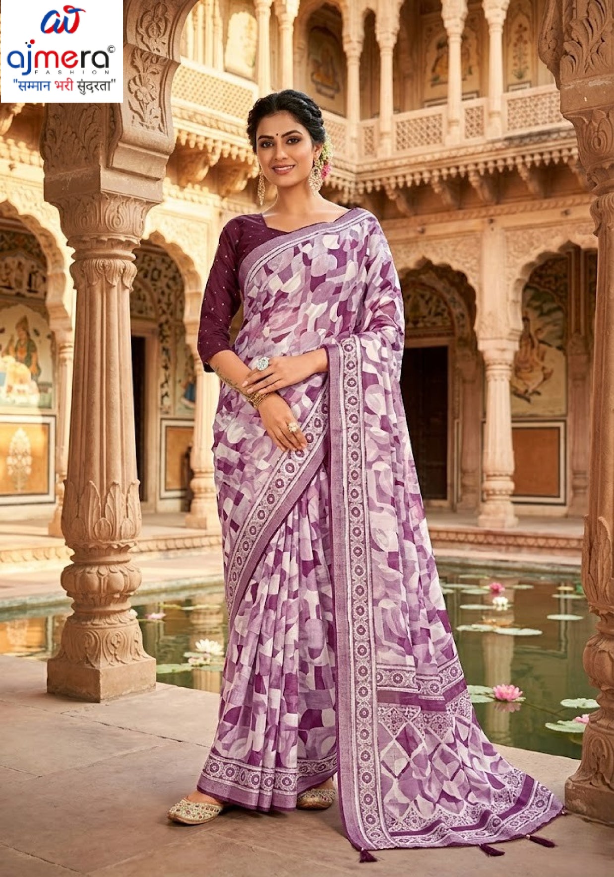 Beautiful Printed Saree with Blouse Piece for Cultural Celebrations  | RDD-EMERALD VOL-02