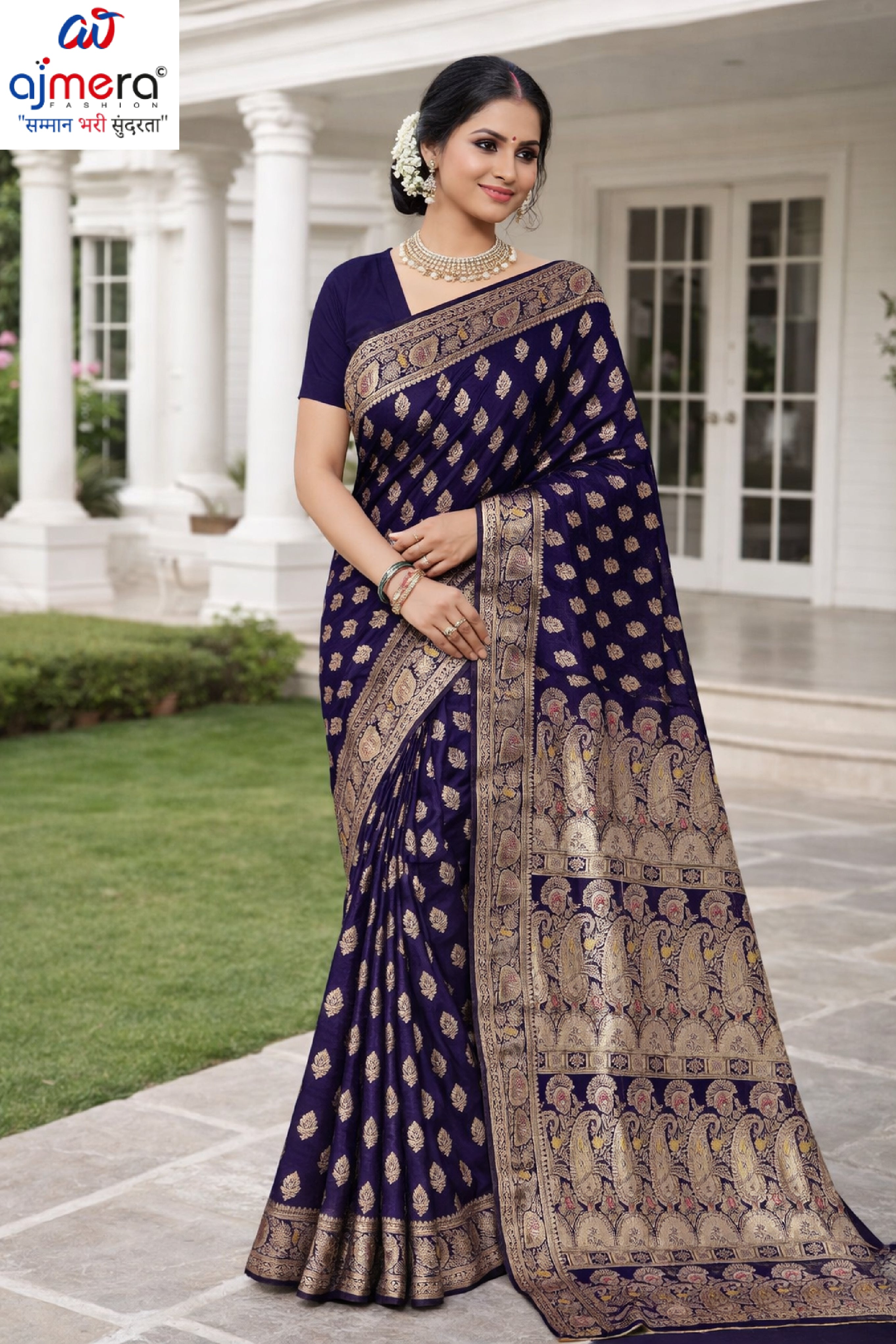 Artisan Craft Jacquard Silk Saree With Blouse Piece | TUL-CLEAR SILK VOL-15