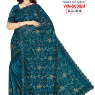 B2B Saree Supplier with Blouse Piece for Premium Ethnic and Traditional Wear | VKM-SODIUM