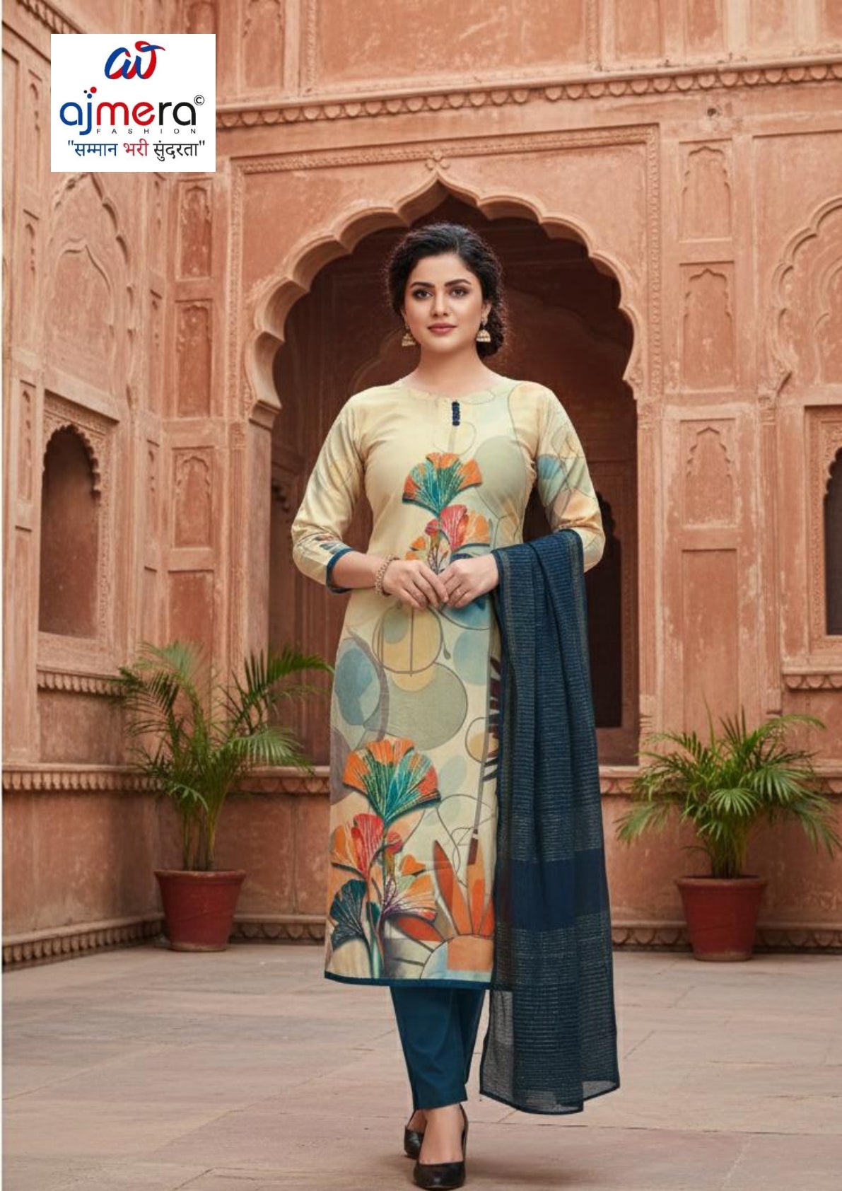 Plus Size Designer Kurti Set for Women | KRJ-ISHIKA
