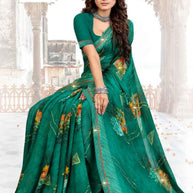 Beautiful Printed Saree with Blouse Piece for Cultural Celebrations | PRM-PRADEEP