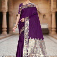 Heritage Jacquard Silk Saree With Blouse Piece | TUL-FAST STORY SILK VOL-08