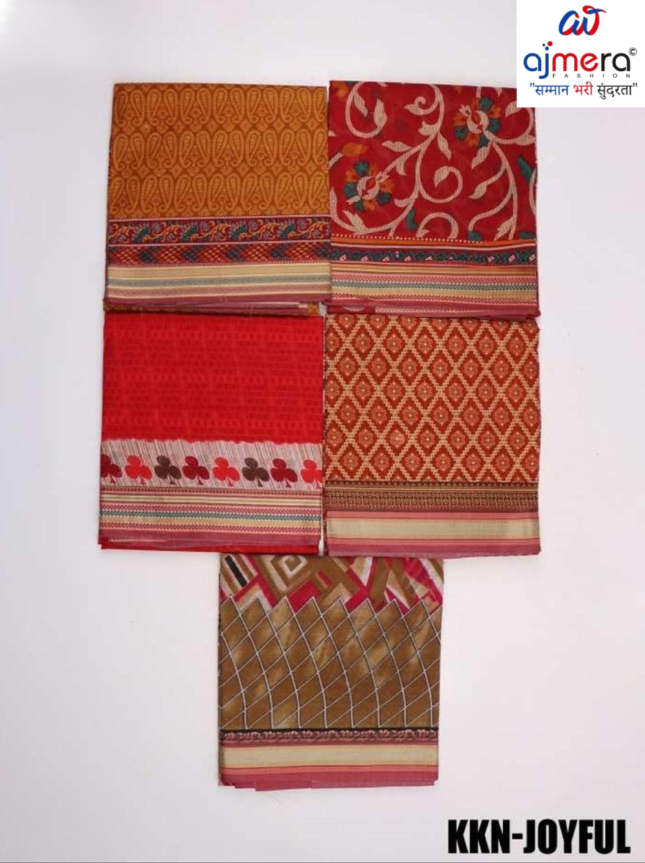 Cotton Saree with Without Blouse for Premium Ethnic and Traditional Wear | KKN-JOYFUL