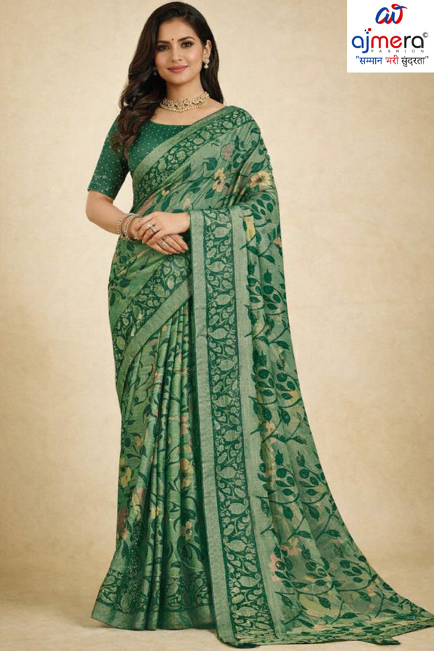 Designer Printed Saree with Blouse Piece for Special Occasions  | RDD-OJASVI VOL-2