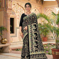 Classic Printed Saree without Blouse for Timeless Traditional Style  | GLC-KALASH