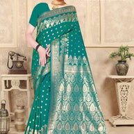 Premium Jacquard Silk Saree with Matching Blouse Piece for Ethnic Celebrations | TUL-VEERA SILK VOL-06