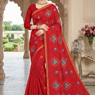 Traditional Cotton Saree with Without Blouse for Premium Ethnic and Traditional Wear | PJA-JUGNOO