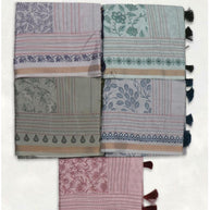 Exclusive Rapier Silk Matching Saree With Blouse Piece | YDP-MAL COTTON PATI