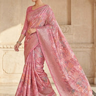 Exclusive Printed Saree with Blouse Piece for Elegant Ethnic Look | TTS-HEENA VOL-29