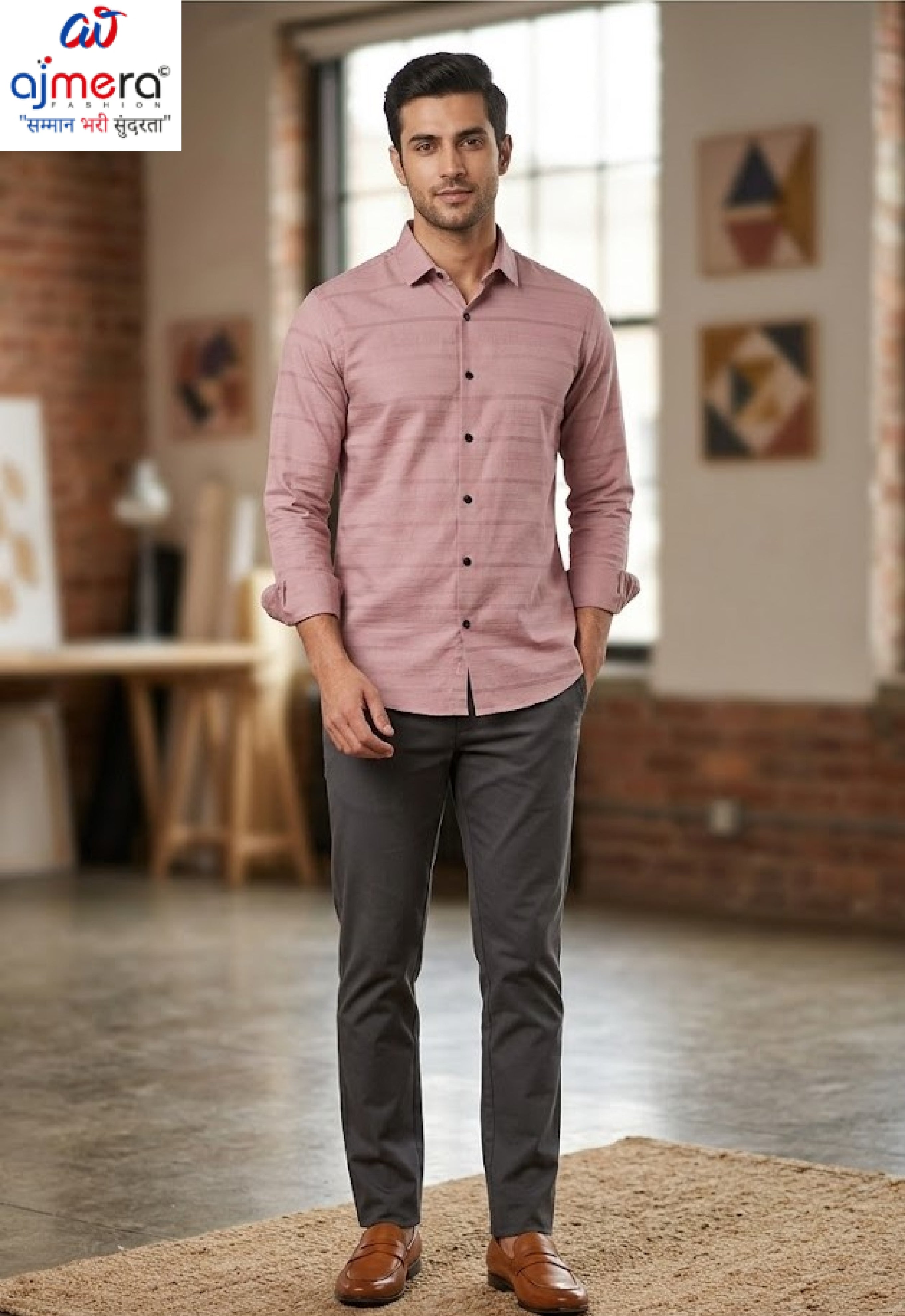 Mens Shirt Wholesale Supplier India | MRS-LYCRA SELF LINING