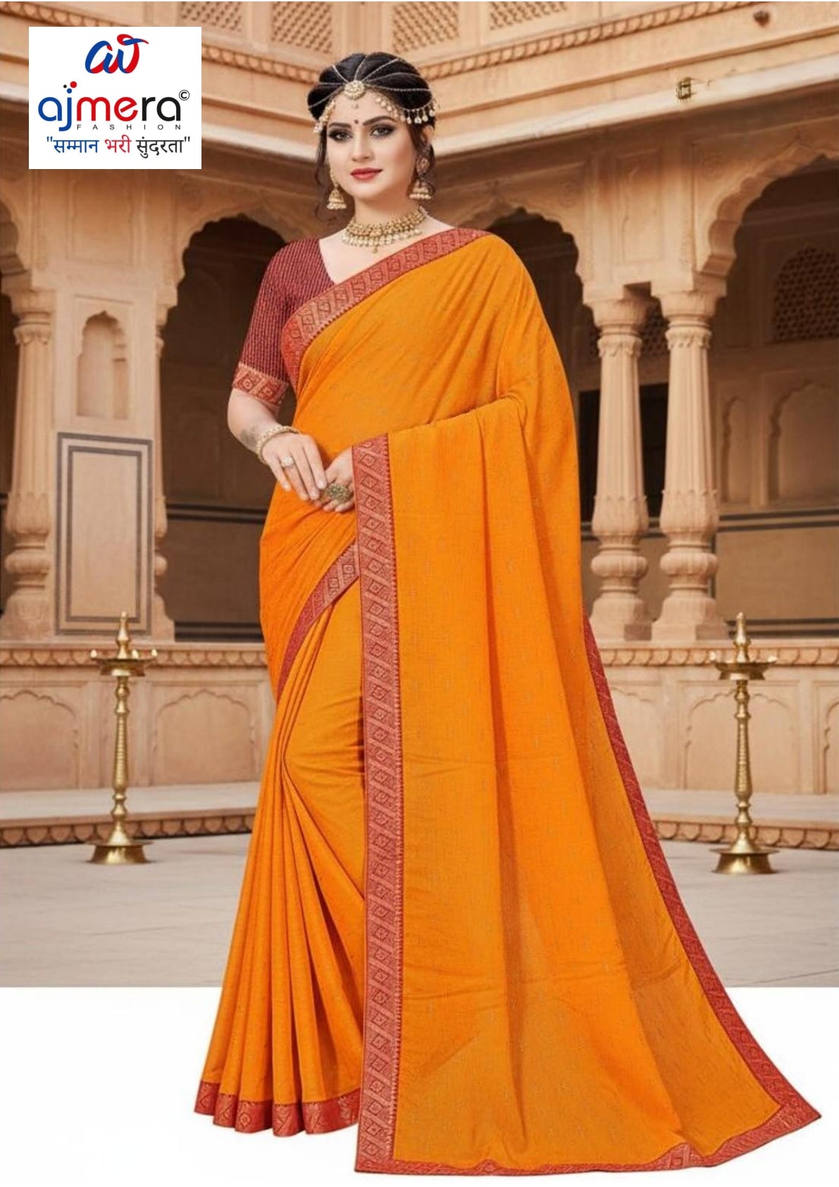 Fancy Saree Wholesale Supplier with Blouse Piece for Premium Ethnic and Traditional Wear | SRK-SURBHI
