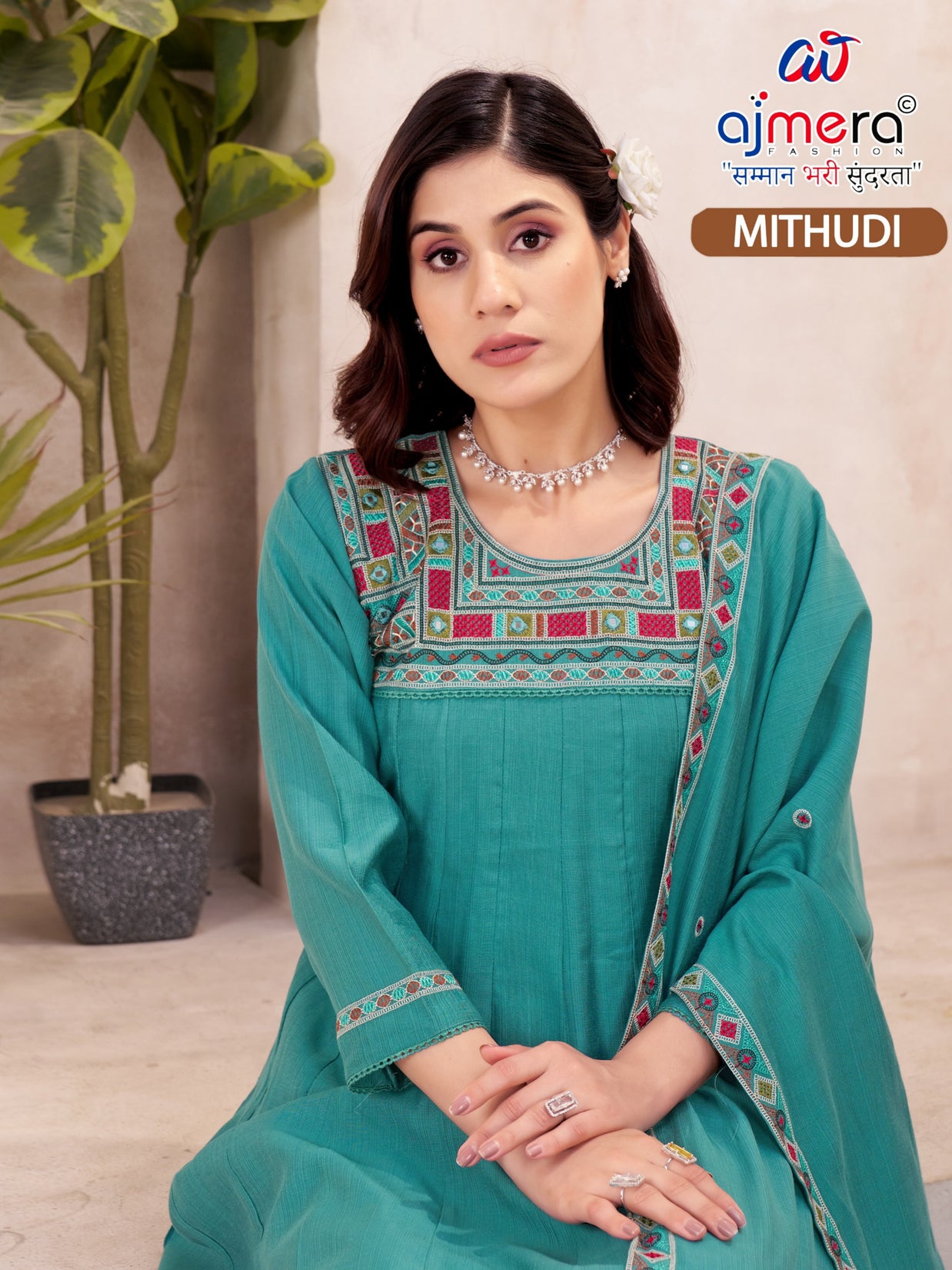 Designer Heritage Kurti Set for Women | JMH-MITHUDI