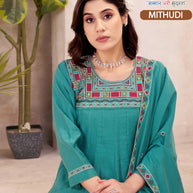 Designer Heritage Kurti Set for Women | JMH-MITHUDI