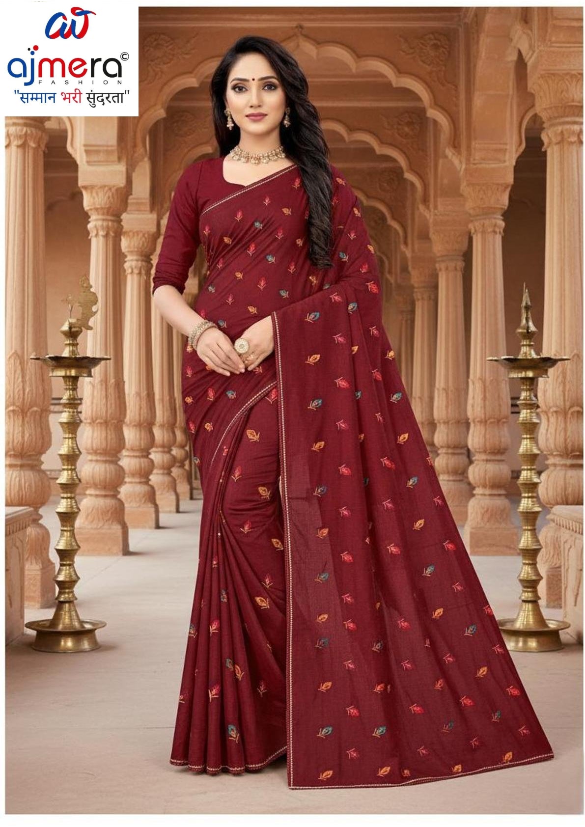 Direct Saree Manufacturer without Blouse for Premium Ethnic and Traditional Wear | SRS-KAVITA