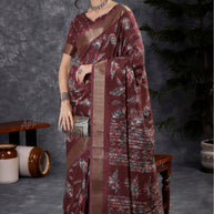 Holland Silk Kota Silk Saree with Blouse for Premium Ethnic and Traditional Wear | ALL-HOLLAND SILK-118