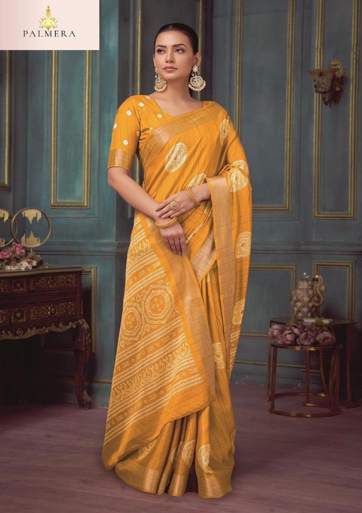 Silk Handloom Silk Saree with Blouse for Premium Ethnic and Traditional Wear | ALL-HOLLAND SILK-107