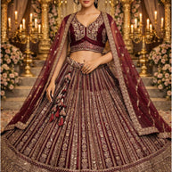 Net Beast Work Lehenga Choli Manufacturer Supplier Exporter|ADD-MOLIRA