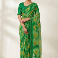Fancy Print Loose Saree with Blouse for Premium Ethnic and Traditional Wear | BMS-DEEPIKA