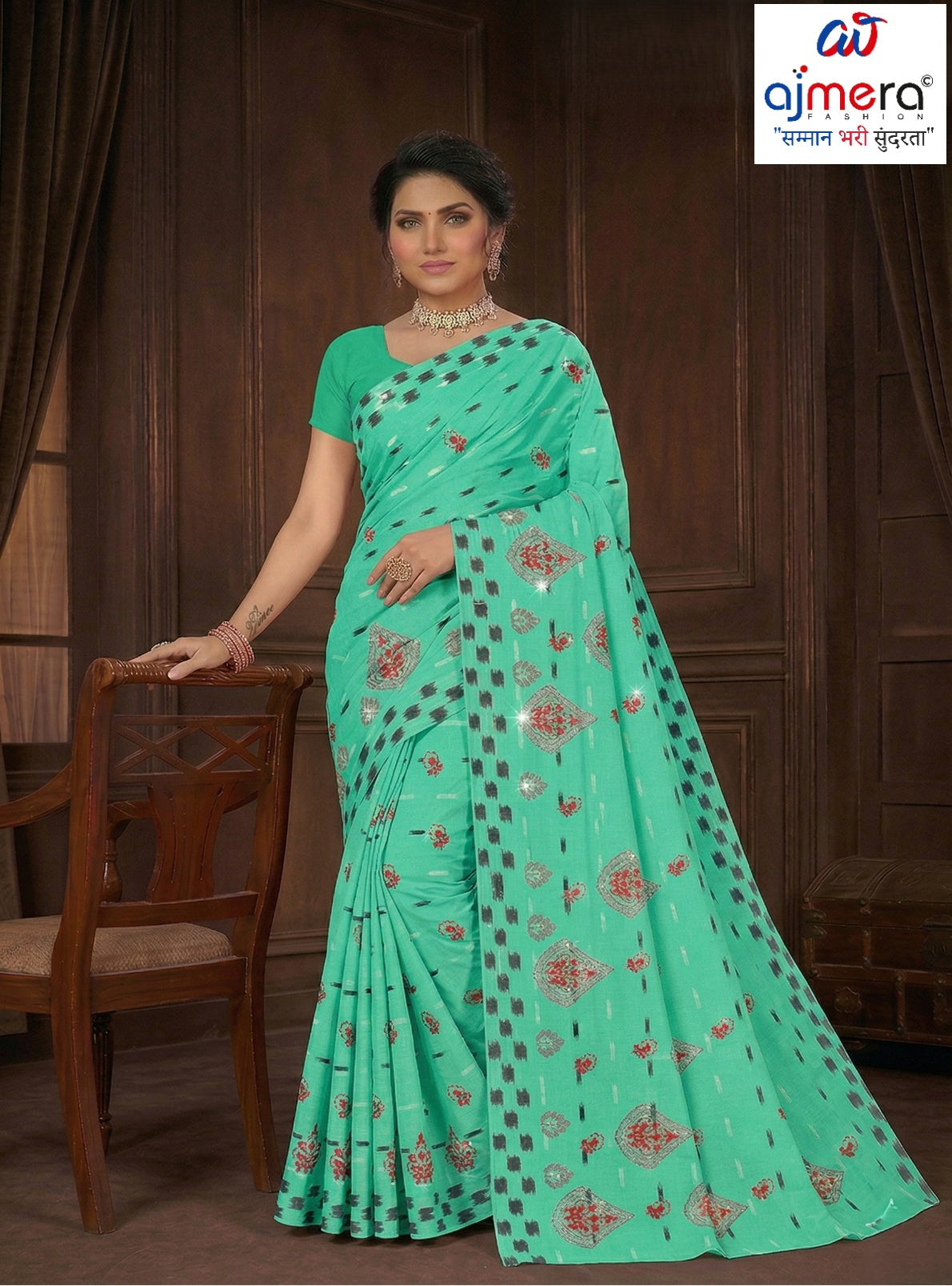 Handloom Cotton Saree with Without Blouse for Premium Ethnic and Traditional Wear | PJA-HETAL