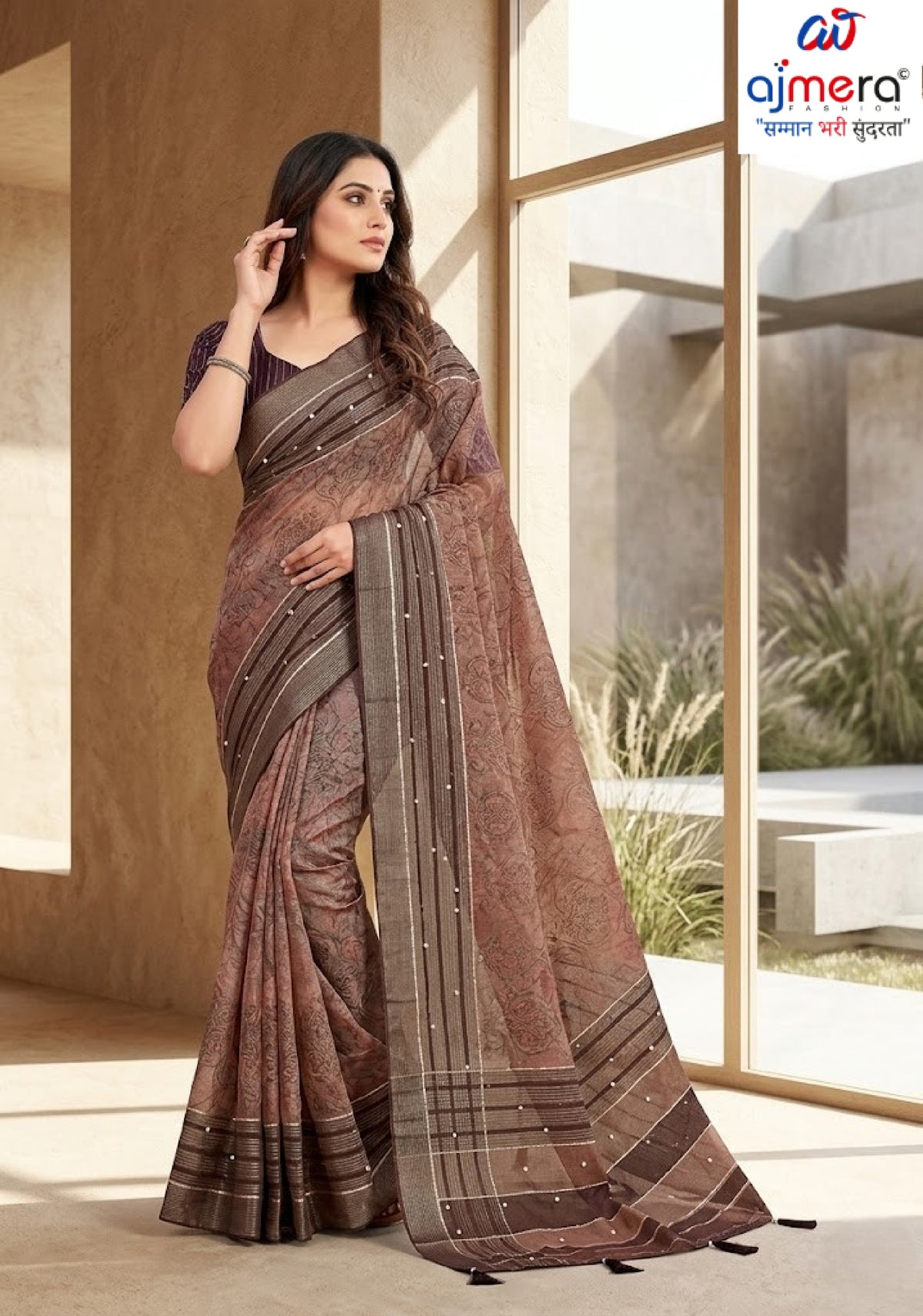 Premium Printed Saree with Matching Blouse Piece for Ethnic Elegance | RDD-VEENA VOL-07