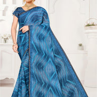 Classic Printed Saree with Blouse Piece for Timeless Traditional Style  | SNR-MATI