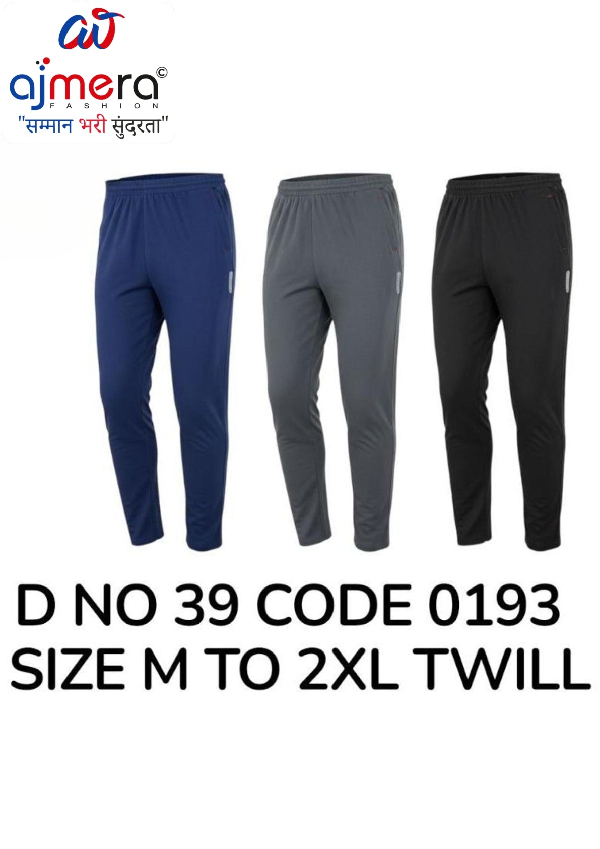 Mens Track Pant Manufacturer India | MJE-39