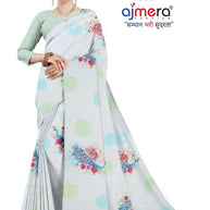 Chic Printed Saree without Blouse for Sophisticated Ethnic Style | TD-HONDA