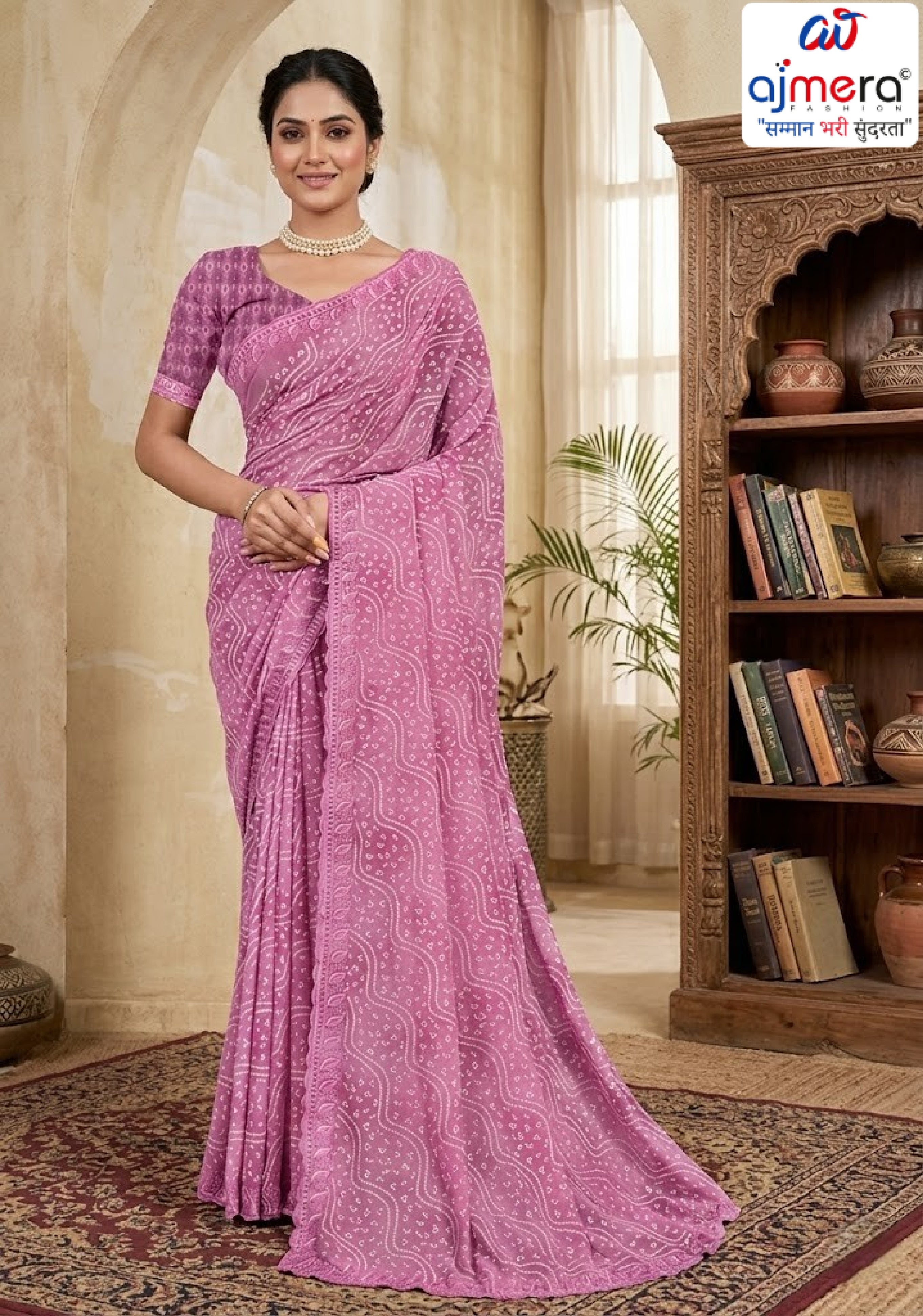 Stylish Printed Saree with Blouse Piece for Traditional Celebrations | RMF-BHUMI VOL-1