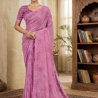 Stylish Printed Saree with Blouse Piece for Traditional Celebrations | RMF-BHUMI VOL-1