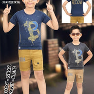 Wholesale Boys T-Shirt & Pant Set | SEM-1429