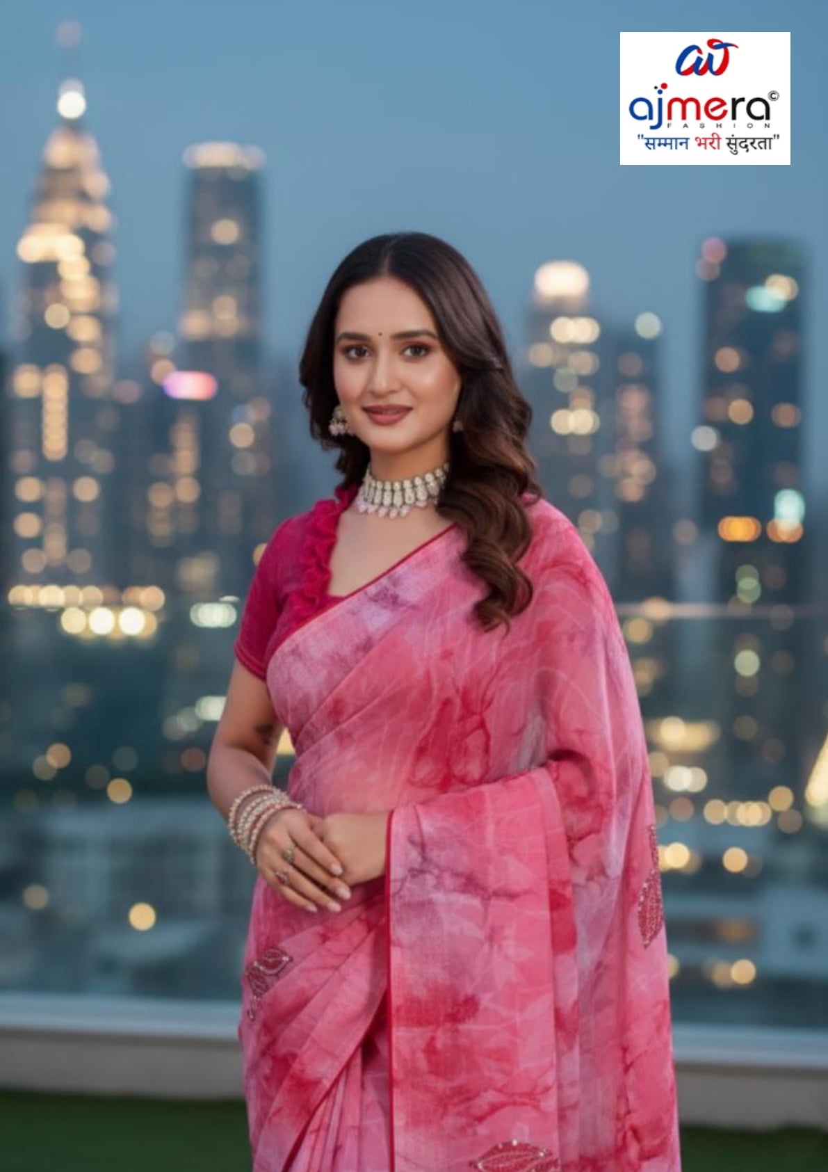 Exclusive Printed Saree with Blouse Piece for Elegant Ethnic Look  | RDD-KALPANA
