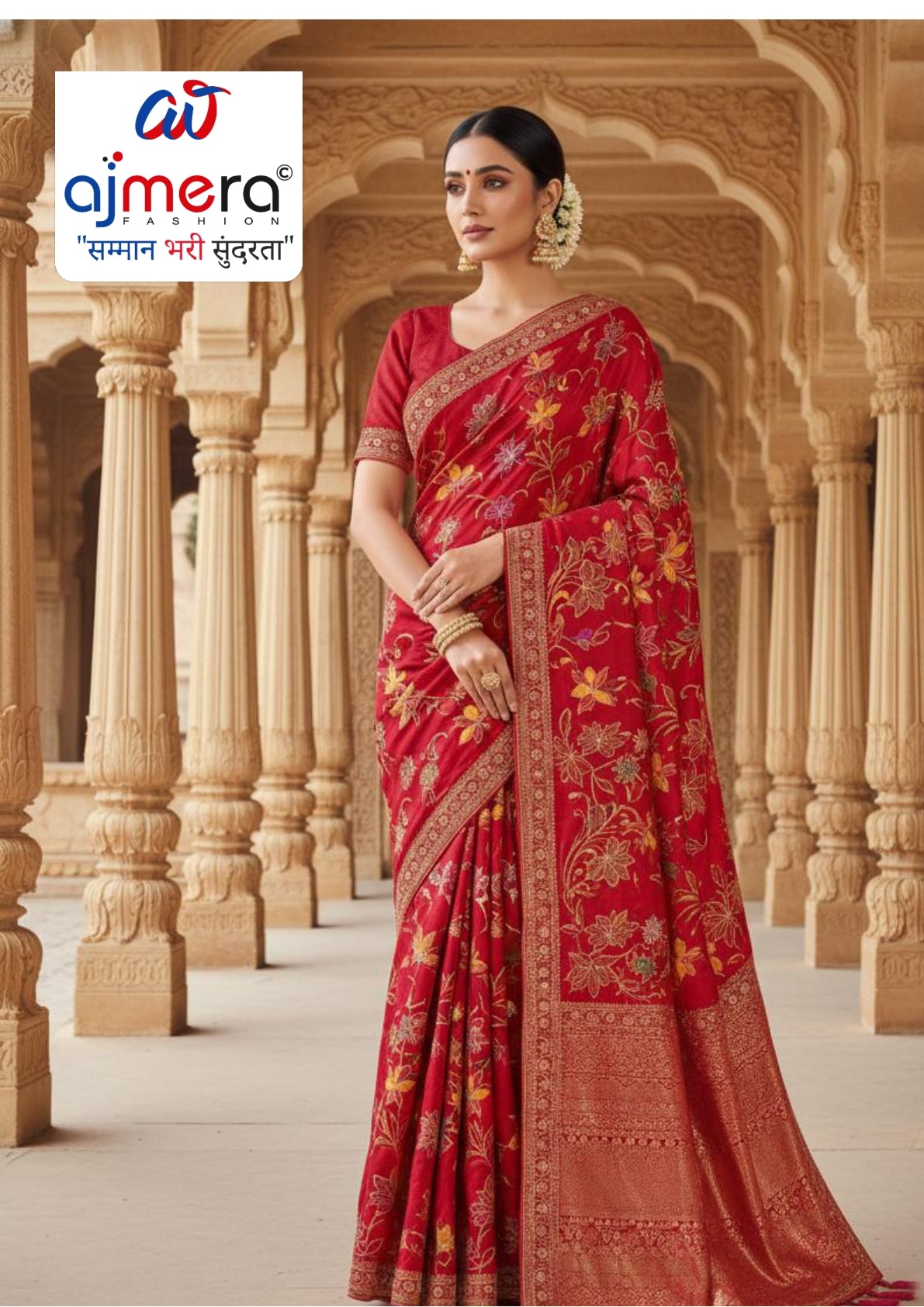 Handwork Heritage Saree Manufacturer and Handwork Heritage Saree Supplier | SXS-1667