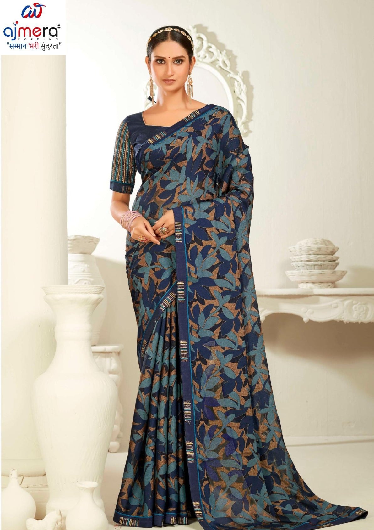 Trendy Printed Saree with Blouse Piece for Women’s Ethnic Wardrobe | RDD-TAPASYA VOL-03