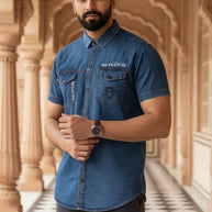 Mens Shirt Manufacturer India for Retailers | MRS-DENIM CARGO HS