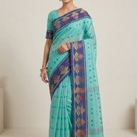 Handloom Cotton Saree with Without Blouse for Premium Ethnic and Traditional Wear | NDN-HANDLOOM SAREE-420