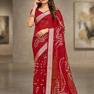 Contemporary Printed Saree with Blouse Piece for Premium Wear  | RDD-HIMANI VOL-02