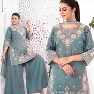 Elegant Designer Party Wear Rangoli Gown for Women | SHP-VEDA-58