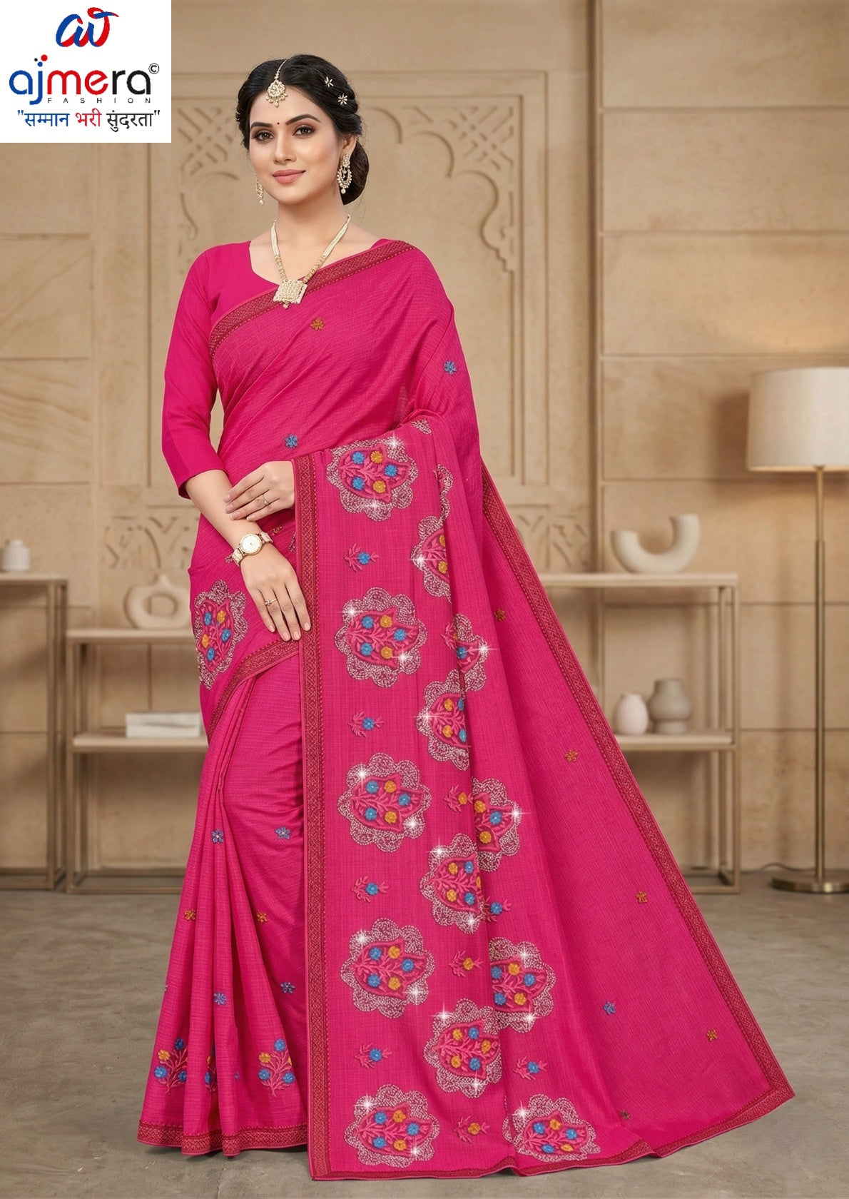 Cotton Saree with Without Blouse for Premium Ethnic and Traditional Wear | PJA-LAILA MAJNU