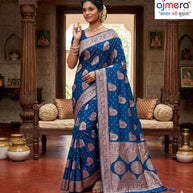 Fashionable Jacquard Silk Saree with Blouse Piece for Special Events | DBU-BANARASI SILK VOL-39