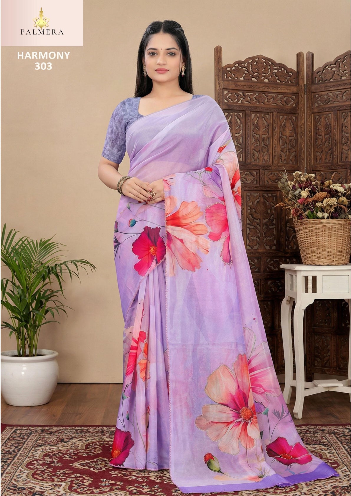 Harmony Organza Saree with Blouse for Premium Ethnic and Designer Wear | ALL-HARMONY VOL-03