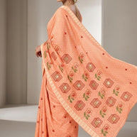 Wholesale Cotton Saree with Without Blouse for Premium Ethnic and Traditional Wear | PJA-SATSANG