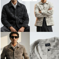 Premium Men's Shacket for Stylish Casual Wear | ANE-OTO-3266B