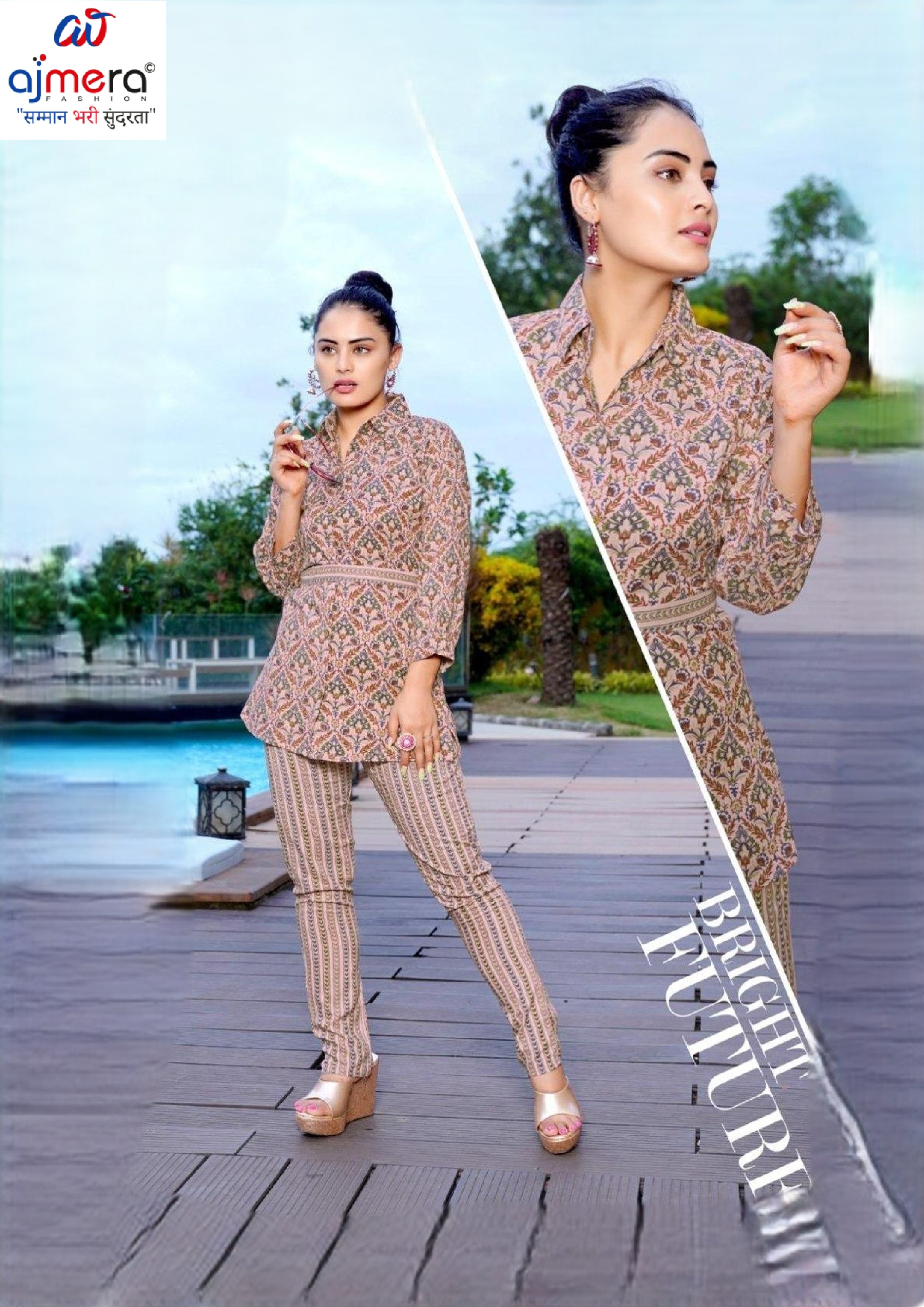 Designer Co-Ord Kurti Set for Women | SES-CLASSY