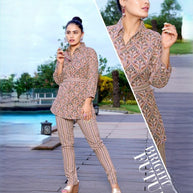Designer Co-Ord Kurti Set for Women | SES-CLASSY