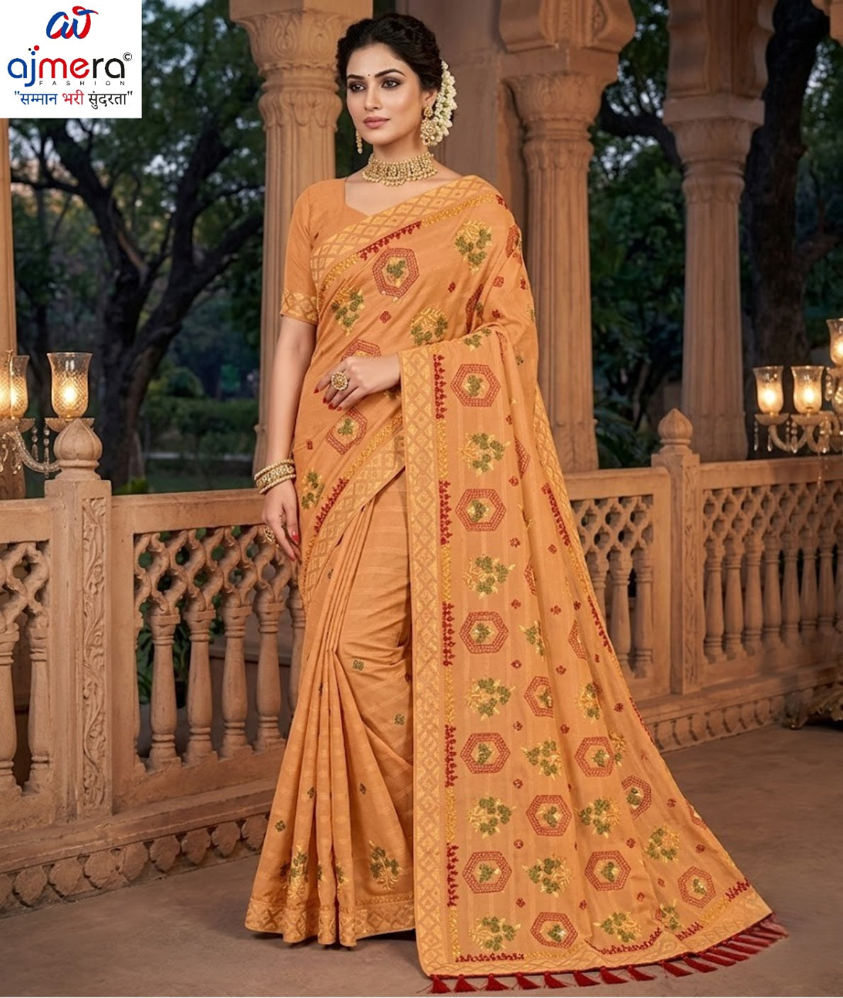 Fancy Cotton Saree with Without Blouse for Premium Ethnic and Traditional Wear | PJA-CHAM CHAM