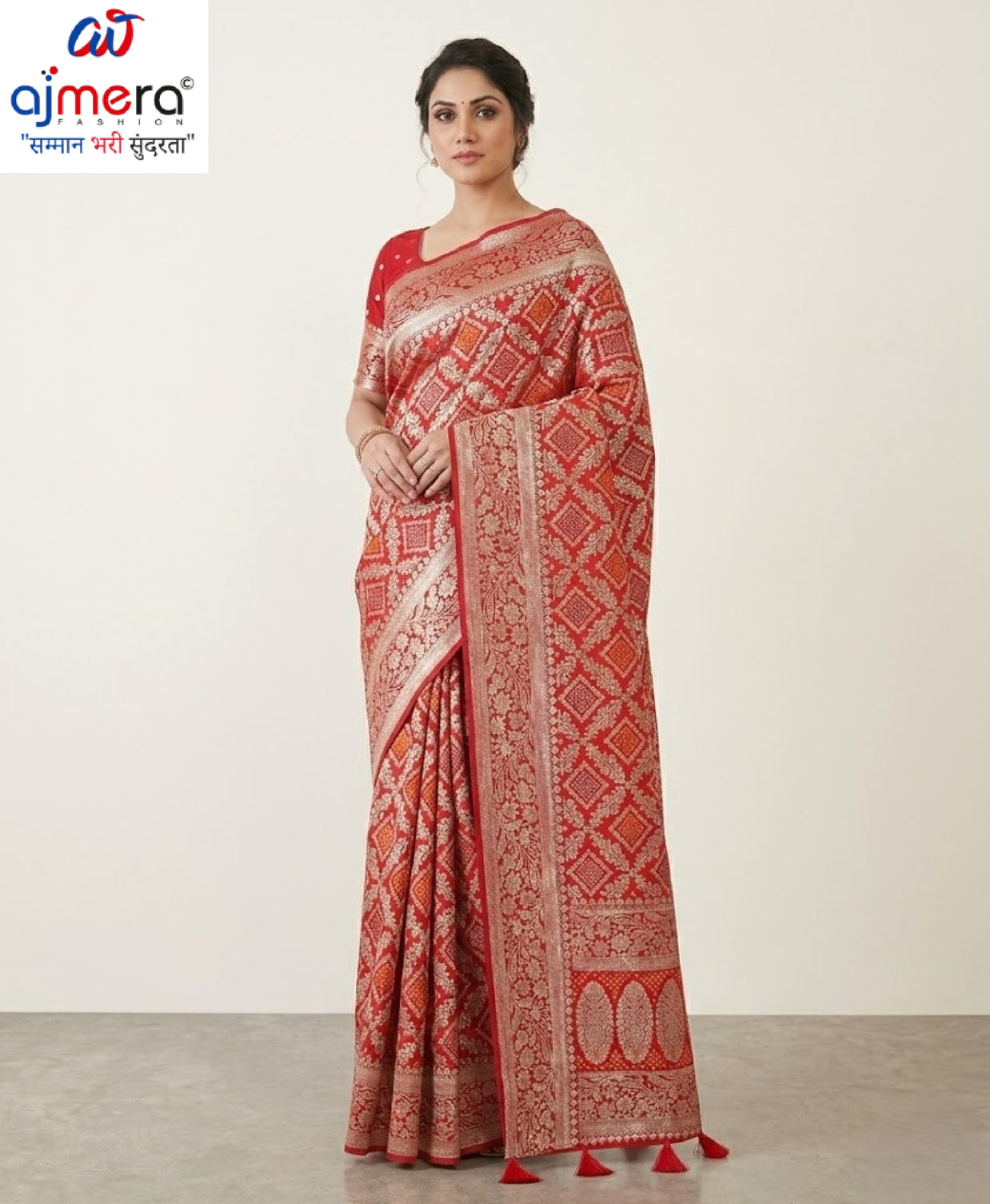 Classic Jacquard Silk Saree with Blouse Piece for Elegant Traditional Look | DBU-CHUNDARI SILK
