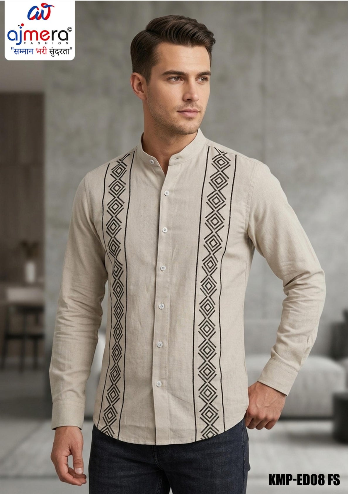 Mens Shirt Bulk Supplier for Distributors | KMP-ED08 FS